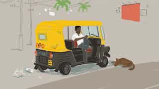 Screenshot of For Hire! Bangalore Rickshaw